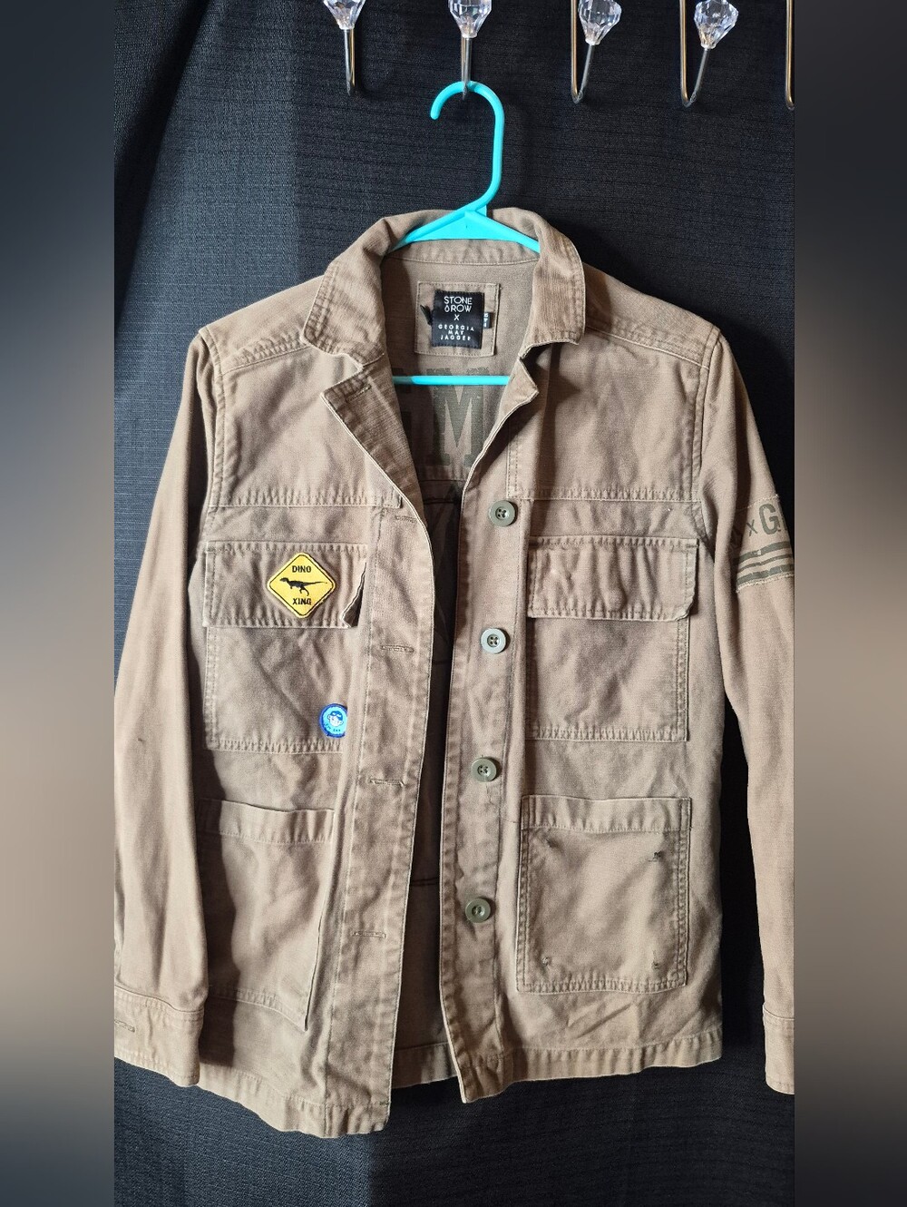 Men's Brown Utility Jacket